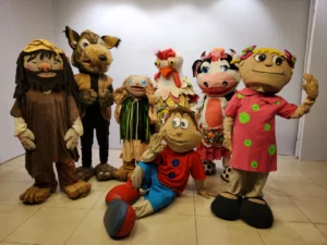 Personajes mitológicos de Gurises Felices, cumplen su 17 Aniversario.