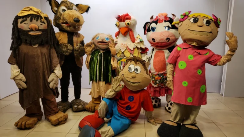 Personajes mitológicos de Gurises Felices, cumplen su 17 Aniversario.