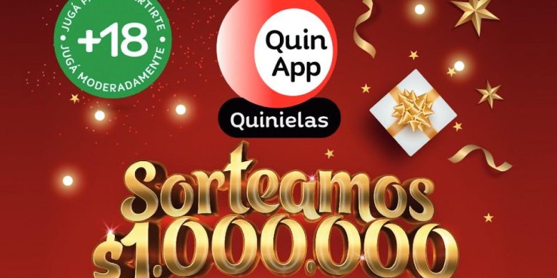 Promoción cierre de año de QuinApp (imagen ilustrativa)