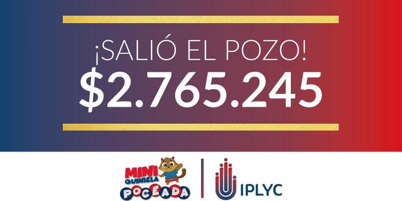 Un apostoleño ganó con la Mini Poceada 2.765.245 pesos.